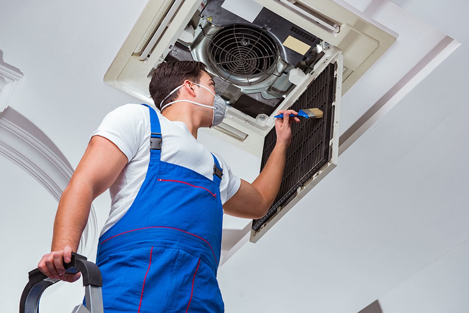 instalación ventilador de techo